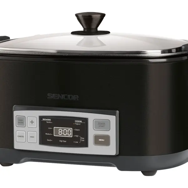 SENCOR SPR 5508BK pomalý hrnec