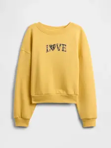 GAP Dívčí Dětská oversize mikina 797741-00 Velikost: XS
