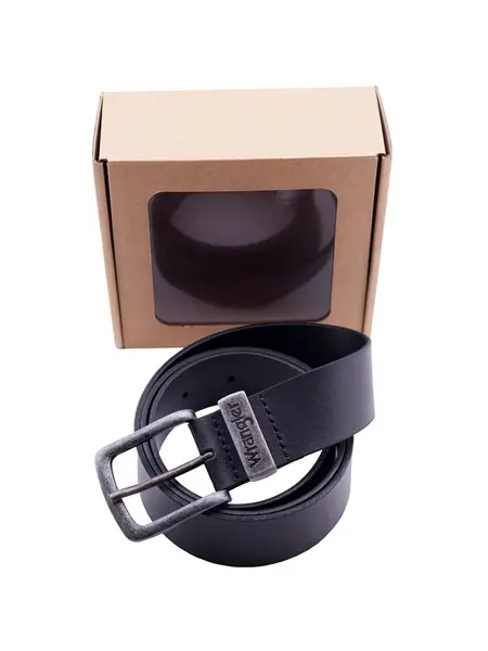 Opasek WRANGLER W0080US01 BLACK BASIC METAL LOOP Délka: 110 cm