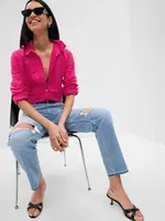 GAP Košile s madeirou - Dámské