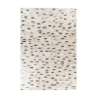 KOBEREC TKANÝ NA PLOCHO, 80/150 cm, vícebarevná, černá