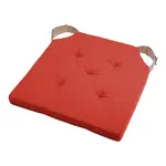 Podsedák na židli DUO UNI se suchým zipem cihlová