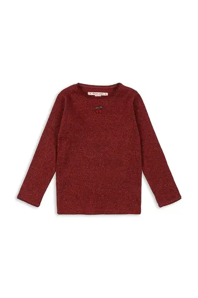 Dětské tričko s dlouhým rukávem Konges Sløjd ROLI BLOUSE