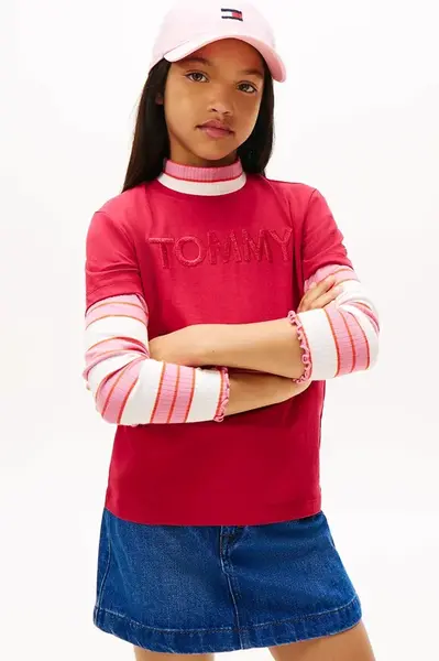 Dětské bavlněné tričko Tommy Hilfiger