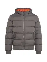 INDICODE JEANS Zimná bunda 'Adrian'  antracitová