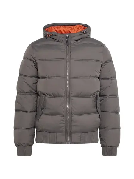 INDICODE JEANS Zimná bunda 'Adrian'  antracitová