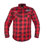 Moto košile W-TEC Black Heart Rattlesneak červeno-černá kostkovaná 4XL