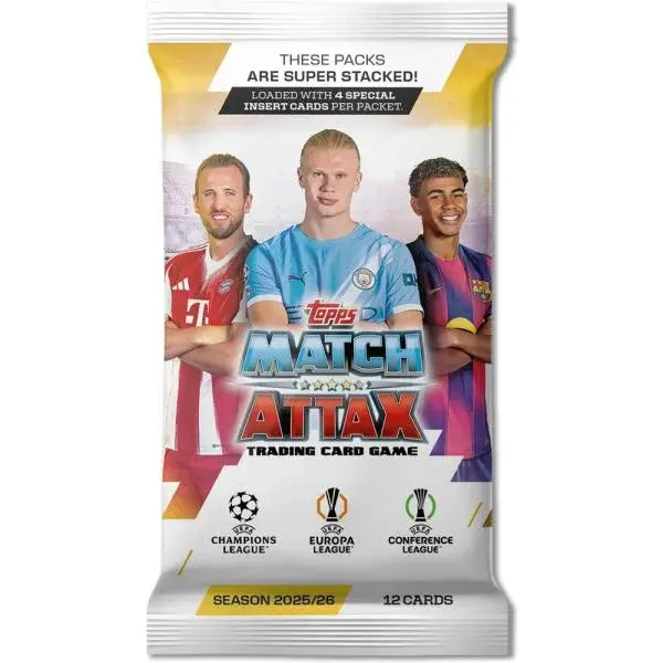Topps Match Attax Champions League 2025/26  Individuální balíčky