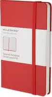 Moleskine Zápisník červený S, čtverečkovaný, tvrdý