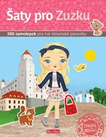 Šaty pro ZUZKU – Kniha samolepek