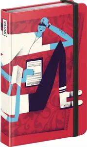 Notes Dominik Miklušák linkovaný - 11 x 16 cm