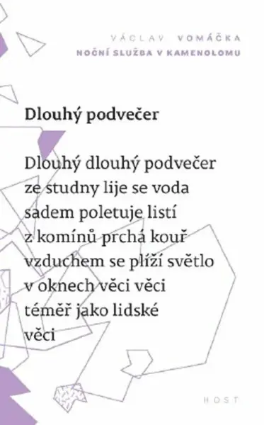 Noční služba v kamenolomu - Václav Vomáčka