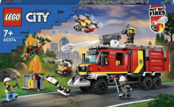 Velitelský vůz hasičů - LEGO City (60374)