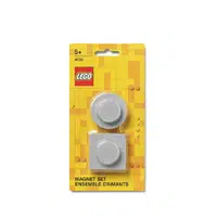 LEGO magnetky, set 2 ks (šedé)