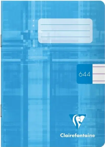 Školní sešit Clairefontaine Metric A6 "644", světle modrý