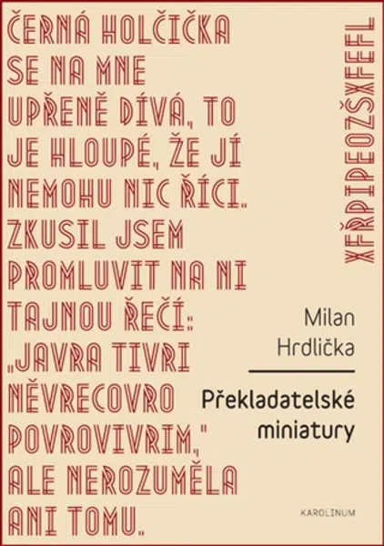 Překladatelské miniatury - Milan Hrdlička - e-kniha