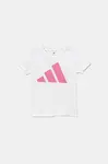 adidas Dětské bavlněné tričko adidas