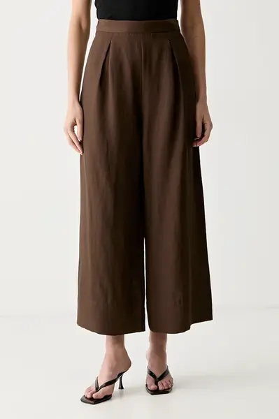ViCOLO kalhoty culottes dámské s viskózou