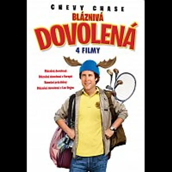 Různí interpreti – Bláznivá dovolená kolekce 1.-4. DVD