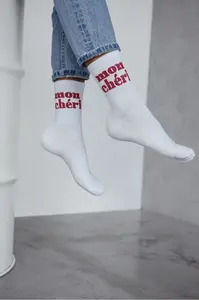 Dámské ponožky Mon Chéri bílé