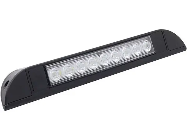 LED světlo 12-24V do karavanu nebo lodě černé, délka 255mm