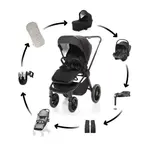 MAXI set Kočárek MOVE CROSS 2, Night Black/Black