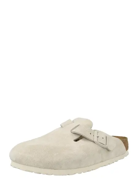 BIRKENSTOCK Šľapky 'Boston'  krémová