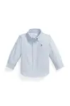 Bavlnená košeľa pre bábätká Polo Ralph Lauren