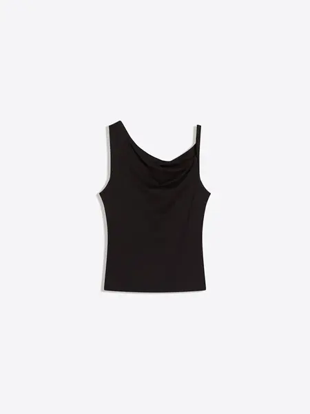 Bershka Top  čierna