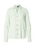 VERO MODA Blúzka 'VMBumpy'  svetlozelená / biela