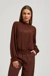 Marisse Plain Brown Shirt