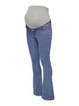 Only Maternity Džínsy 'OLMRain'  modrá denim / sivá melírovaná