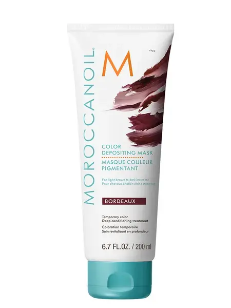 Tónující maska na vlasy Moroccanoil Color Depositing - Bordeaux, 200 ml + dárek zdarma