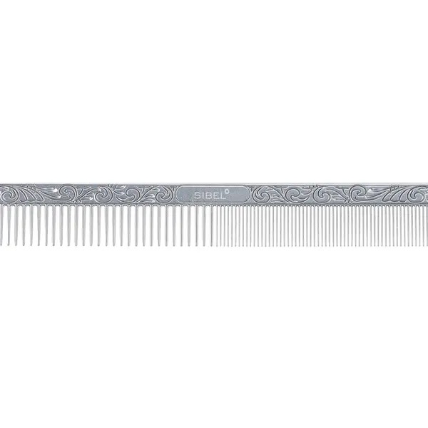 Hliníkový hřeben na stříhání Sibel Alu S - 17,8 cm (8025001) + dárek zdarma