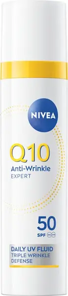 Nivea Denní pleťový fluid SPF 50 Q10 Anti-Wrinkle Expert (Daily UV Fluid) 40 ml