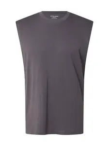 JACK & JONES Tričko 'JJSIMON'  tmavosivá