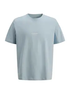 Jack & Jones Plus Tričko 'JJESoho'  opálová / biela