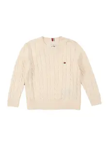 TOMMY HILFIGER Sveter  telová