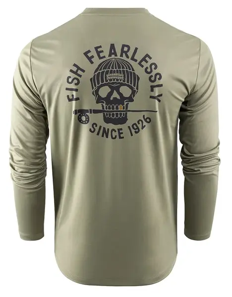 Grundéns funkční uv triko deadstick ls tech tee forest - xxl