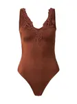 ABOUT YOU Košeľové body 'Maithe'  hnedá