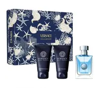 Versace Pour Homme - EDT 50 ml + sprchový gel 50 ml + balzám po holení 50 ml