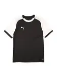 PUMA Funkčné tričko  čierna / biela