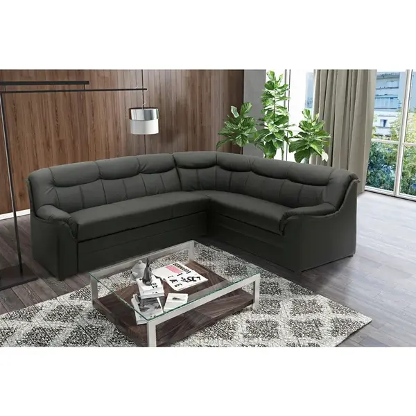 MID.YOU ROHOVÁ ROZKLÁDACÍ POHOVKA, textil, černá