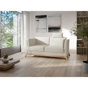 Sit & More 2,5SEDÁK, textil, krémová