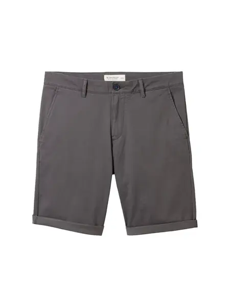 TOM TAILOR Chino nohavice  čadičová