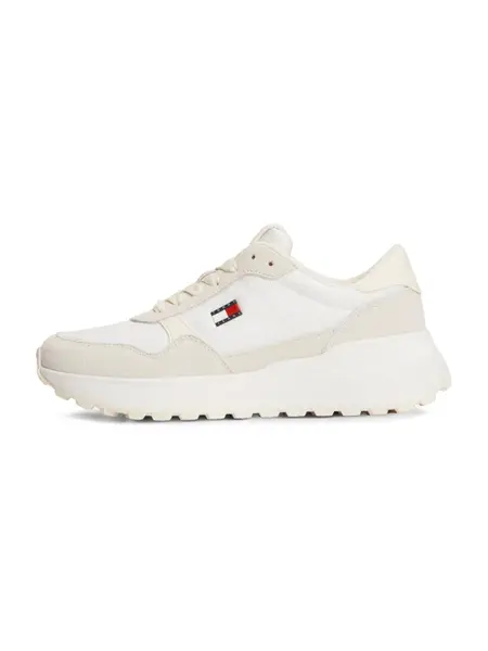 Tommy Jeans Nízke tenisky  nebielená / biela