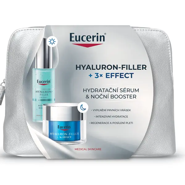 Eucerin Dárková sada Hyaluron-Filler+3x Effect Booster