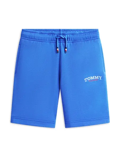 TOMMY HILFIGER Nohavice  modrá / červená / biela