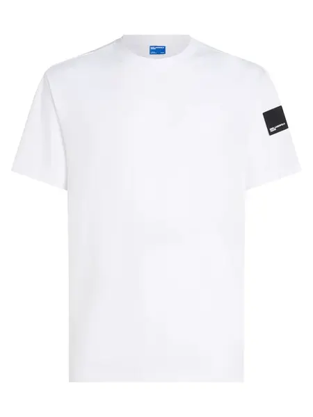 KARL LAGERFELD JEANS Tričko  čierna / biela