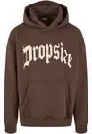 Dropsize Mikina  béžová / čokoládová